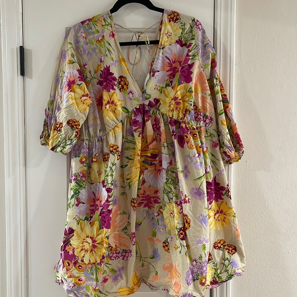 XL Floral H&M Mini Dress